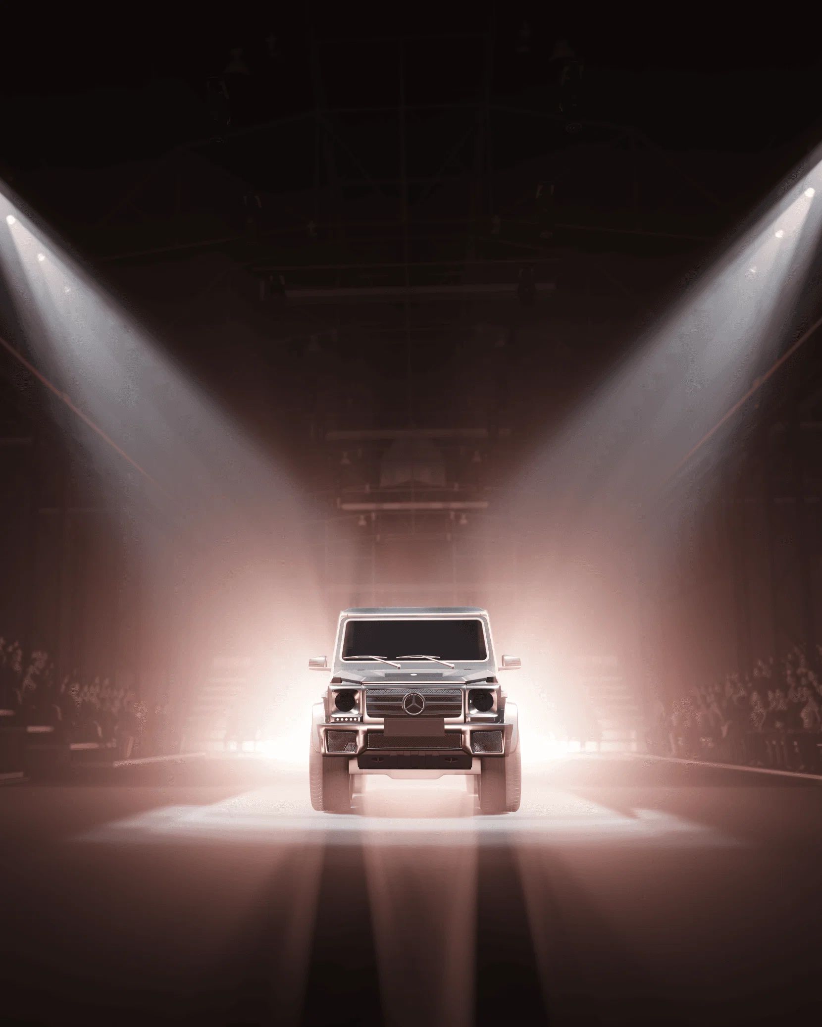 Brabus Signature Night: Brabus vehicle revealed under a single spotlight